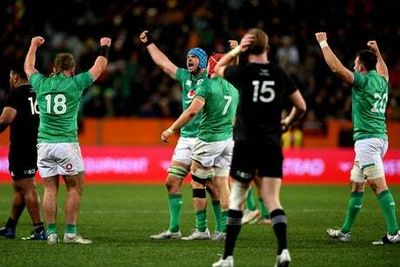 Ireland beat All Blacks in New Zealand for first time to set up winner-takes-all series decider
