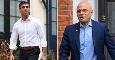 Rishi Sunak 'asks Javid to step aside' as Tory race hots up and one MP pulls out
