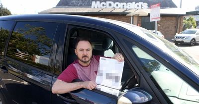 Man's anger at being hit with £100 charge for visiting McDonald's twice in a day