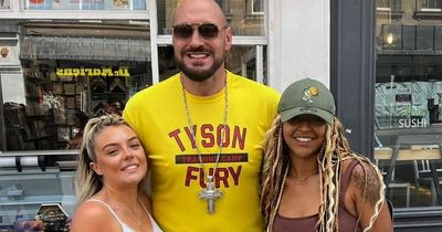 Buskers left stunned after Tyson Fury dances to their music in Newcastle city centre