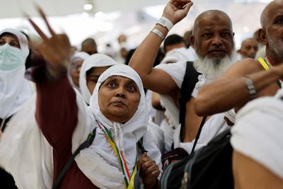 Muslim pilgrims 'stone the devil' as haj nears end