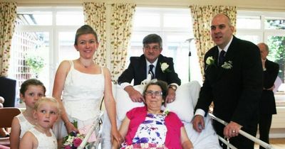 Bride organises wedding in 24 HOURS with rings from Argos so dying mum can see her wed