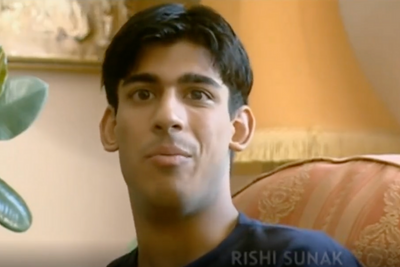 Rishi Sunak 'working-class friends' gaffe resurfaces in 2001 video clip