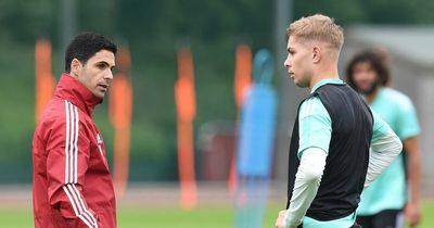 Mikel Arteta hints at agreement with Emile Smith Rowe over best of his "four positions"