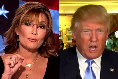 Trump ridiculed for Palin alliance