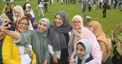 Michelle O'Neill attends Eid event in West Belfast