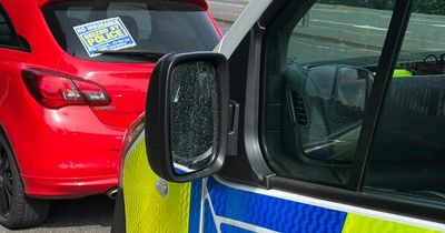 Police seize untaxed vehicles seized in Nottinghamshire and tow them away