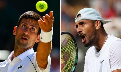 Nick Kyrgios needs serve of steel to edge Djokovic for Wimbledon crown