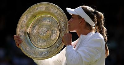 Elena Rybakina fights back to beat Ons Jabeur as she's crowned Wimbledon women's champion