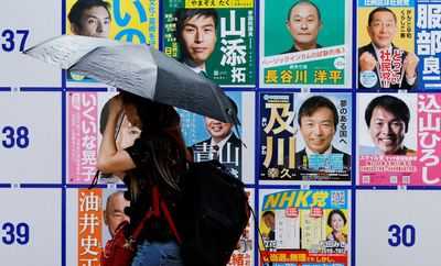 Japan's ruling coalition makes strong election showing after Abe killing