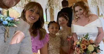 ITV Coronation Street's Phill star Jamie Kenna shares filming snaps from wedding day with co-star 'beauties'