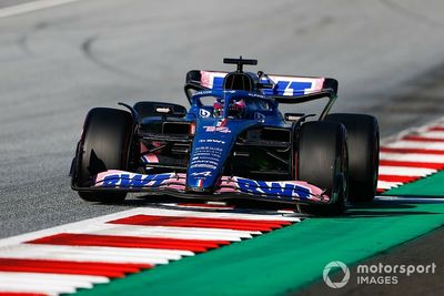 Alonso's F1 car went "full blackout" on Austrian GP sprint grid