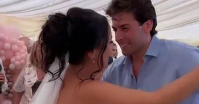 James Argent looks slimmer than ever as he serenades and dances with bride at wedding