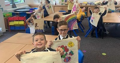 'Welcome to Scotland' - kind Lanarkshire kids make up packs to help refugees