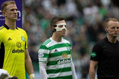 Callum McGregor ditches Celtic protection mask for new season as skipper returns against Rapid Vienna