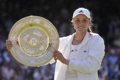 Elena Rybakina wins the Wimbledon women's final for her first Grand Slam