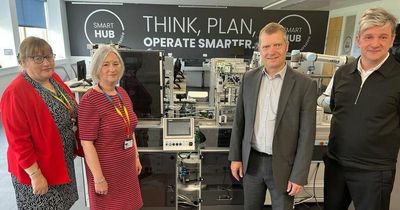 MSP learns about innovative work of Lanarkshire college during visit