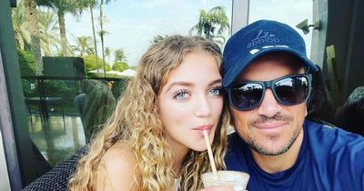 Peter Andre admits fear daughter Princess, 15, is 'growing up too fast' after glam snap