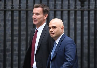 Hunt and Javid pledge to slash taxes in separate Tory leadership bids