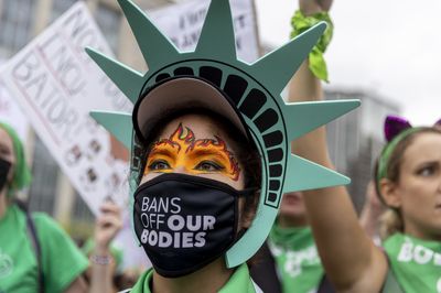 Photos: Abortion rights activists protest outside the White House