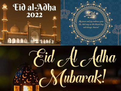 Happy Eid-ul-Adha 2022: Eid Mubarak Images, Quotes, Wishes, Messages, Cards, Greetings, Pictures and GIFs