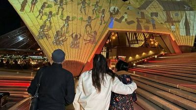Sydney Opera House, music festivals lit up with Ballarat Indigenous family's stories