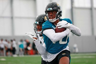 Watch: Jags QB Trevor Lawrence, WR Laviska Shenault Jr. linkup for a workout