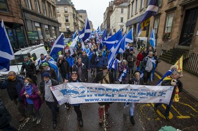 Independence march organiser makes unity appeal amid UK chaos