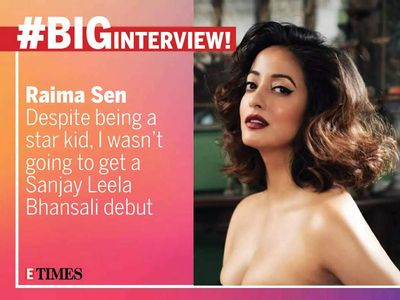 Raima Sen: Despite being a star kid, I wasn't going to get a Sanjay Leela Bhansali debut - BigInterview