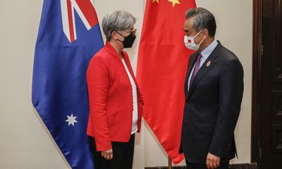 China’s foreign minister says Coalition government was ‘root cause’ of hostility to Australia