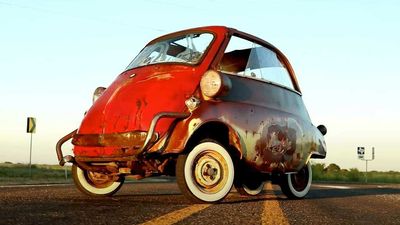 Abandoned BMW Isetta Brought Back To Life, Hits 45 MPH After 40 Years