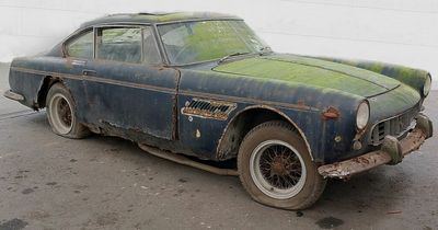 Rusting Ferrari 250 GTE found on farm in Wales sells for £110,000 at auction