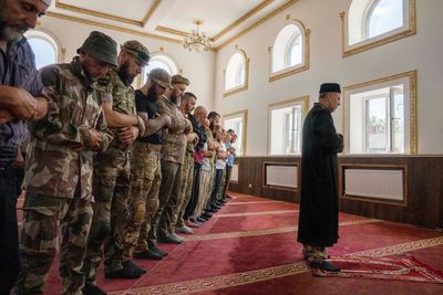 Ukraine Muslims pray for victory, end of occupation