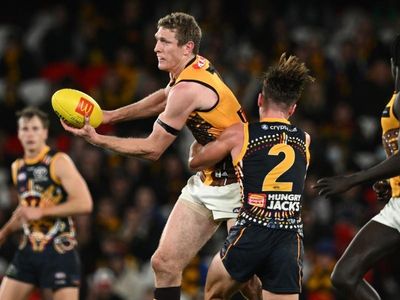 Lewis stars in Hawks' AFL win over Crows