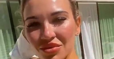 Christine McGuinness wows in white bikini after opening up on 'difficult time' with husband Paddy