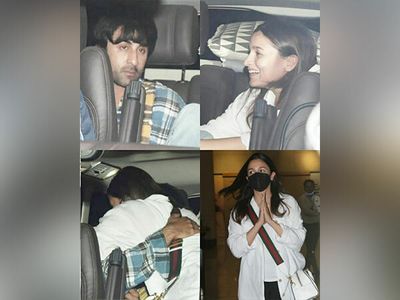 Viral video: Ranbir Kapoor surprises wife Alia Bhatt as she arrives back from 'Heart of Stone' shoot