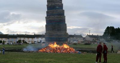 Man dies after falling from bonfire in Northern Ireland