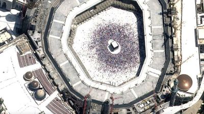 Hajj Pilgrims Perform Ritual Stoning of the Devil on 2nd Day of Eid Al-Adha