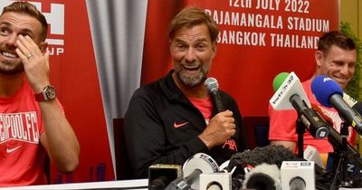 Jurgen Klopp comment at Liverpool press conference leaves Jordan Henderson and James Milner laughing