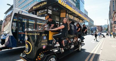 I rode the Manchester Party Bike - this is what it was like