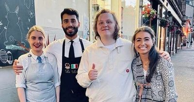 Lewis Capaldi spotted at popular Glasgow restaurant ahead TRNSMT appearance