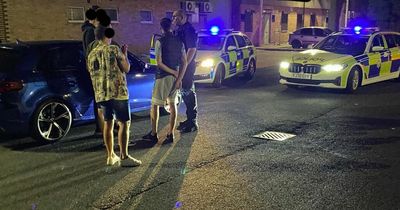 Police stop car enthusiasts after reports of 'anti-social driving' on A453 in Nottingham