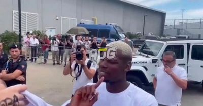 Paul Pogba appears to refuse to sign Manchester United shirt ahead of Juventus medical