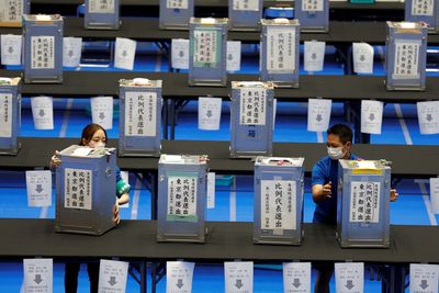 Japan ruling coalition makes strong election showing
