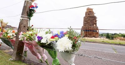 Tributes paid to bonfire builder following tragic fall in Larne