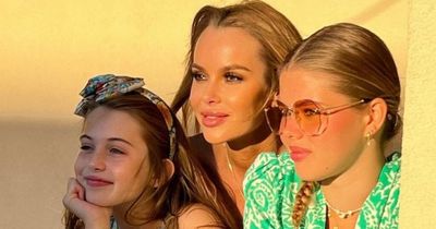 Amanda Holden fans in awe of 'lovely genes' as she poses for glowing snap with stunning daughters