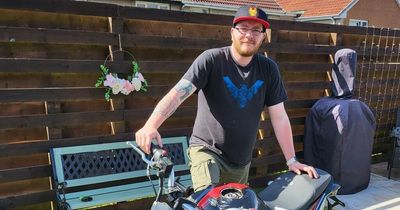 Midlothian biker recovers stolen motorbike with the help of locals on Facebook