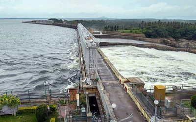 KRS nearing full reservoir level