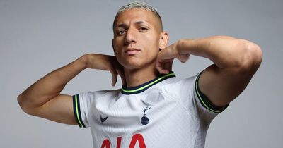 Richarlison had "chills in his stomach" when he arrived at Tottenham after transfer