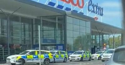 Tesco Rutherglen 'stabbing': Woman stable as man charged and due in court